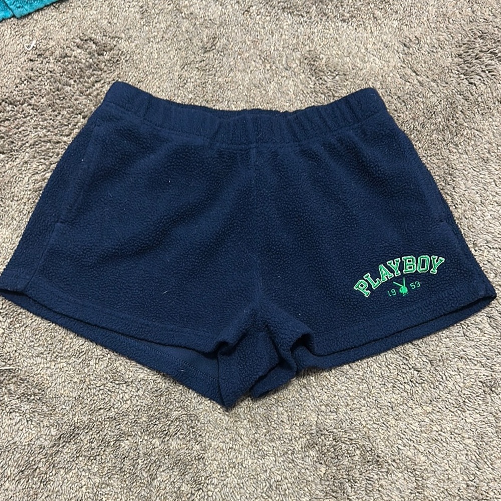 Playboy Women's Navy Shorts